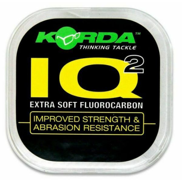 Korda IQ Extra Soft Fluorocarbon Hooklink 20lb - Fluorocarbon Karpfen-Vorfach