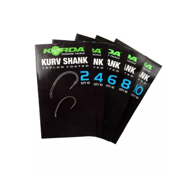 Korda Kurv Shank Größe 01** - Haken, Karpfenhaken