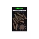Korda Lead Clip Pin Gravel/Clay Multi Lead Clip Bleiklemme 10 Stk.