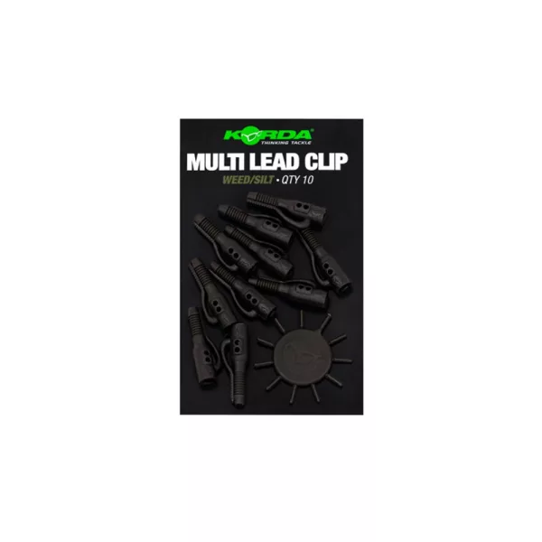 Korda Lead Clip Pin Weed Silt Multi Lead Clip Bleiclip 10 Stk.