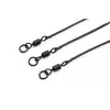 Korda Kable Leadcore Leader Ring Swivel Weed Bojlis Rig 50cm 3 Stk.