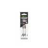 Korda Kable Leadcore Leader Heli Safe Gravel Bojlis Rig 50cm 2 Stk.