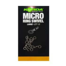 Korda Micro Rig Ring Swivel Large - Micro-Wirbel