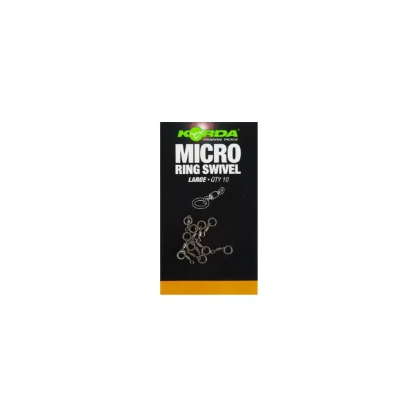 Korda Micro Rig Ring Swivel Large - Micro-Wirbel
