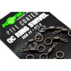 Korda PTFE QC Ring Swivel Size 11 Wirbel 8 Stk
