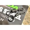 Korda PTFE QC Ring Swivel Size 8 Wirbel 8 Stk