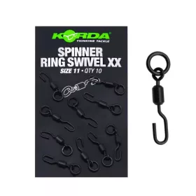Korda Spinner Ring Swivel XX 11 Wirbel 10 St.