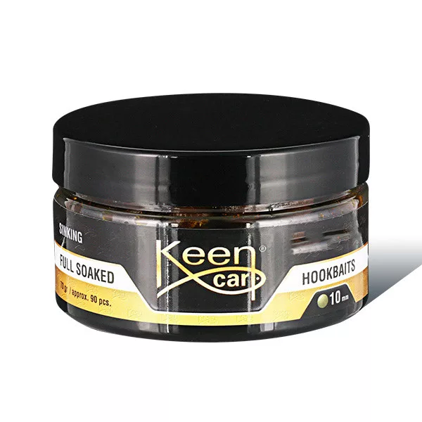 Keen Carp Monster-Crab Full Soaked Miniboilies 8mm - Mini voll eingeweichter Hakenköder - Meeres-Krabbe