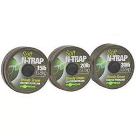 Korda N-Trap Soft 20lb Weedy Green - Karpfen-Vorfachschnur