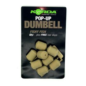   Korda Pop-up Dumbell Fishy Fish (8mm) - 10 Stk. - Köderimitation