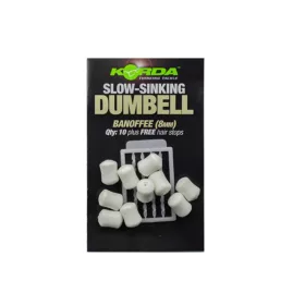   Korda Slow Sinking Dumbell Banoffee Köder-Imitation 8mm 10 Stk.