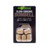 Korda Slow Sinking Dumbell Banoffee Köder-Imitation 16mm 5 Stk.
