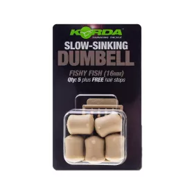  Korda Slow Sinking Dumbell Banoffee Köder-Imitation 16mm 5 Stk.
