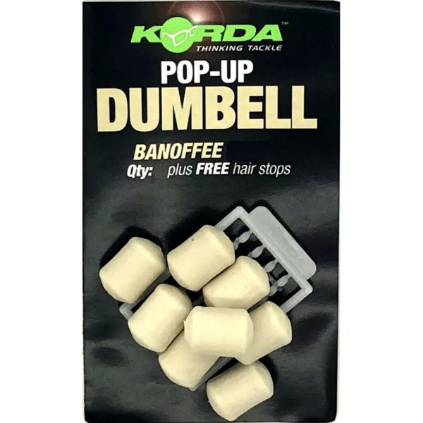 Korda Pop-up Dumbell Banoffee (16mm) - 5 Stk. - Köderimitation