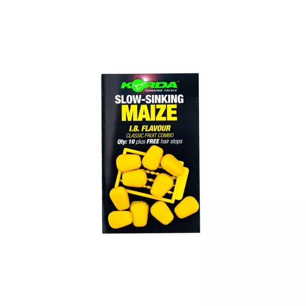Korda Slow Sinking IB Maize Yellow Gummi-Mais