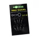 Korda Ring Swivels Size 8 - 8 Stk.