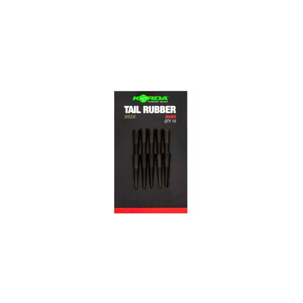Korda Tail Rubber Nano Weed Gummikonus 10 Stk.