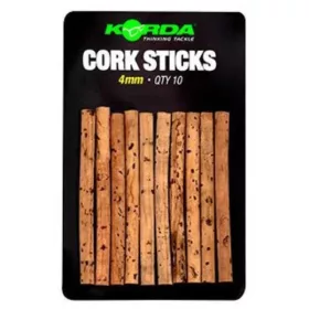 Korda Cork Sticks 4mm Korkstäbchen 10 Stück