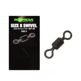 Korda Swivels Size 8 Wirbel 20 Stk.