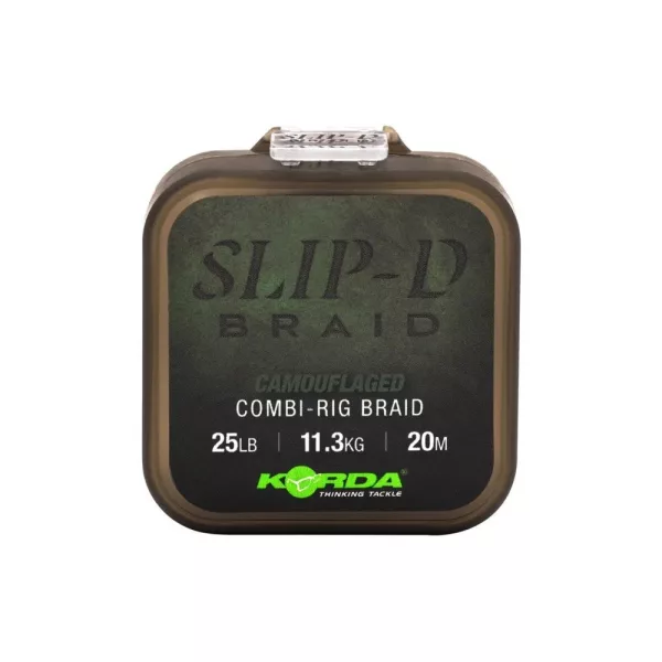Korda Slip D Braid Geflochtene Geflochtene Vorfachschnur 20m 25lb