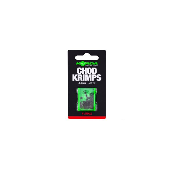 Korda Spare Chod Krimps 0,5mm Klemmhülsen 50 Stk.
