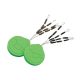 Korda Sinkers Medium Weedy Green Vorfachgewicht 12 Stk.