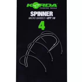 Korda Spinner Größe 4 Widerhaken Haken