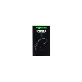 Korda Spinner B Hook 6 Öhr, Barbless Boilie Haken 10 Stück
