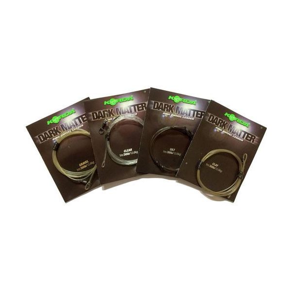 Korda Dark Matter Leader Heli Gravel 40lb Vorgebundenes Boilie-Rig