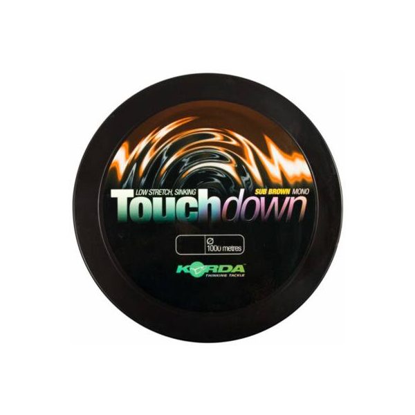 Korda Touchdown 20lb Brown - monofile Karpfen-Hauptschnur