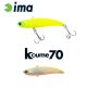 Ima Koume Vibration 70 7cm 13gr 102 Chart Back Pearl Wobbler