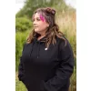 Korda Black Damen Kore Hoodie Női Kapucnis Pulóver XS