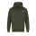 Korda Dark Olive Womens Kore Hoodie Damen Kapuzenpullover XS