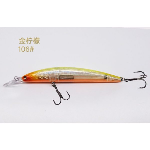 LUREFANS A8S - Sinking D-MR 7g/80mm, Farbcode 6 Wobbler