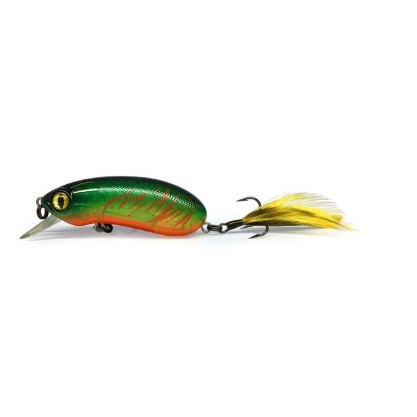LUREFANS CC60S - Sinkend 9,6g/60mm, Farbcode 6 Ghost Perch Wobbler