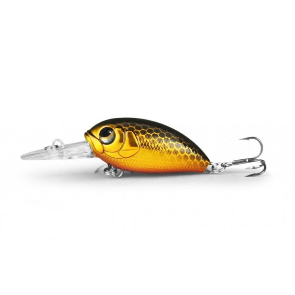 LUREFANS E39 - Floating 4,8g/39mm, 10-er Black & Gold Farbcode Wobbler