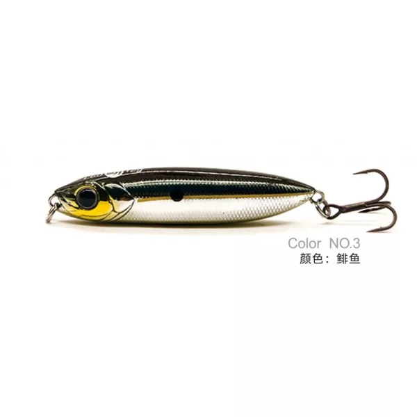 LUREFANS LAMDOU - Sinking 12g/60mm, 3-er Sexy Shad Farbcode Wobbler