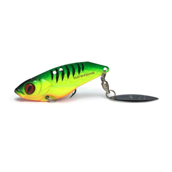 LUREFANS SR50 - Sinking 13,5g/50mm, Farbcode 4 Fire Tiger Bladed Kunstköder