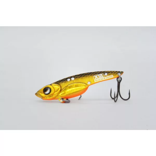 LUREFANS X55 - Sinking 9,5g/55mm, Farbcode 10 Black & Gold Bladed Kunstköder