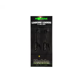   Korda Leadcore Heli Safe Weed 1,00m Vorgebundenes Leadcore Rig 2 Stk.