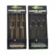 Korda Leadcore Ring Swivel Weed/Silt Vorgebundene Boilie-Montage 3 Stk.