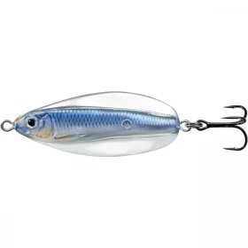   Livetarget Erratic Shiner Löffel Silber/Blau 11gr 5,5cm Taumelnder Blinker