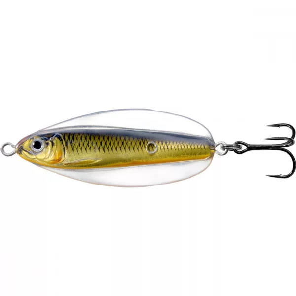 Livetarget Erratic Shiner Löffel Gold/Schwarz 11gr 5,5cm Taumelnder Blinker