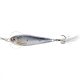 Livetarget Flutter Shad Jigging Spoon Silber/Schwarz 11gr 5cm Taumelblinker