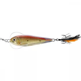   Livetarget Flutter Shad Jigging Spoon Gold/Rot 11gr 5cm Taumelblinker