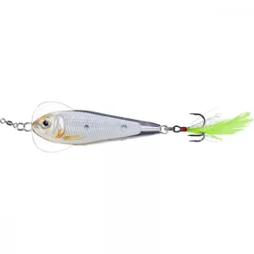   Livetarget Flutter Shad Jigging Löffel Glow/Perlmutt 11gr 5cm Taumelnder Blinker