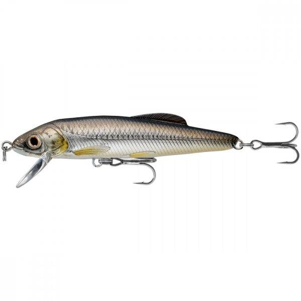 Livetarget Minnow Finesse Jerkbait Silber/Schwarz 6cm 11gr Wobbler