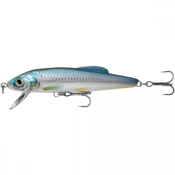 Livetarget Minnow Finesse Jerkbait Silber/Blau 7,5cm 7gr Wobbler