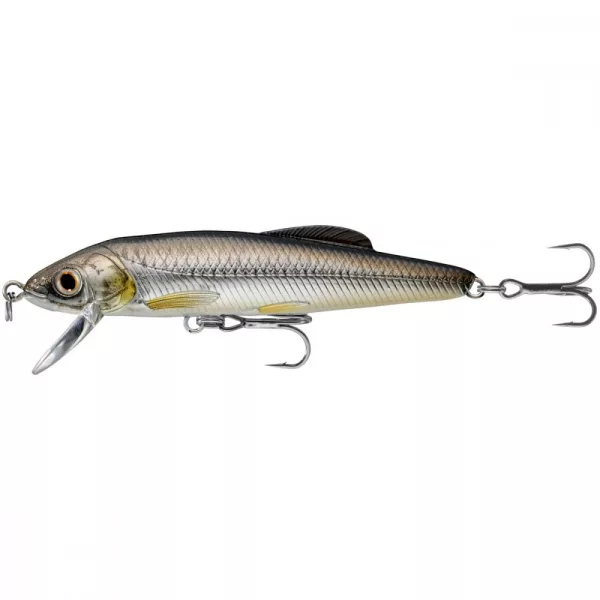 Livetarget Minnow Finesse Jerkbait Silber/Schwarz 7,5cm 7gr Wobbler
