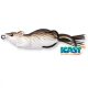 Livetarget Maus Walking Bait Braun/Weiß 6cm 11gr Egér Műcsali